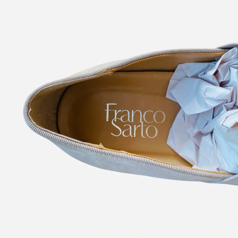 Franco Sarto Hailie 2  Womens Suede Slip On Shoes Size 7 - Picture 9 of 12